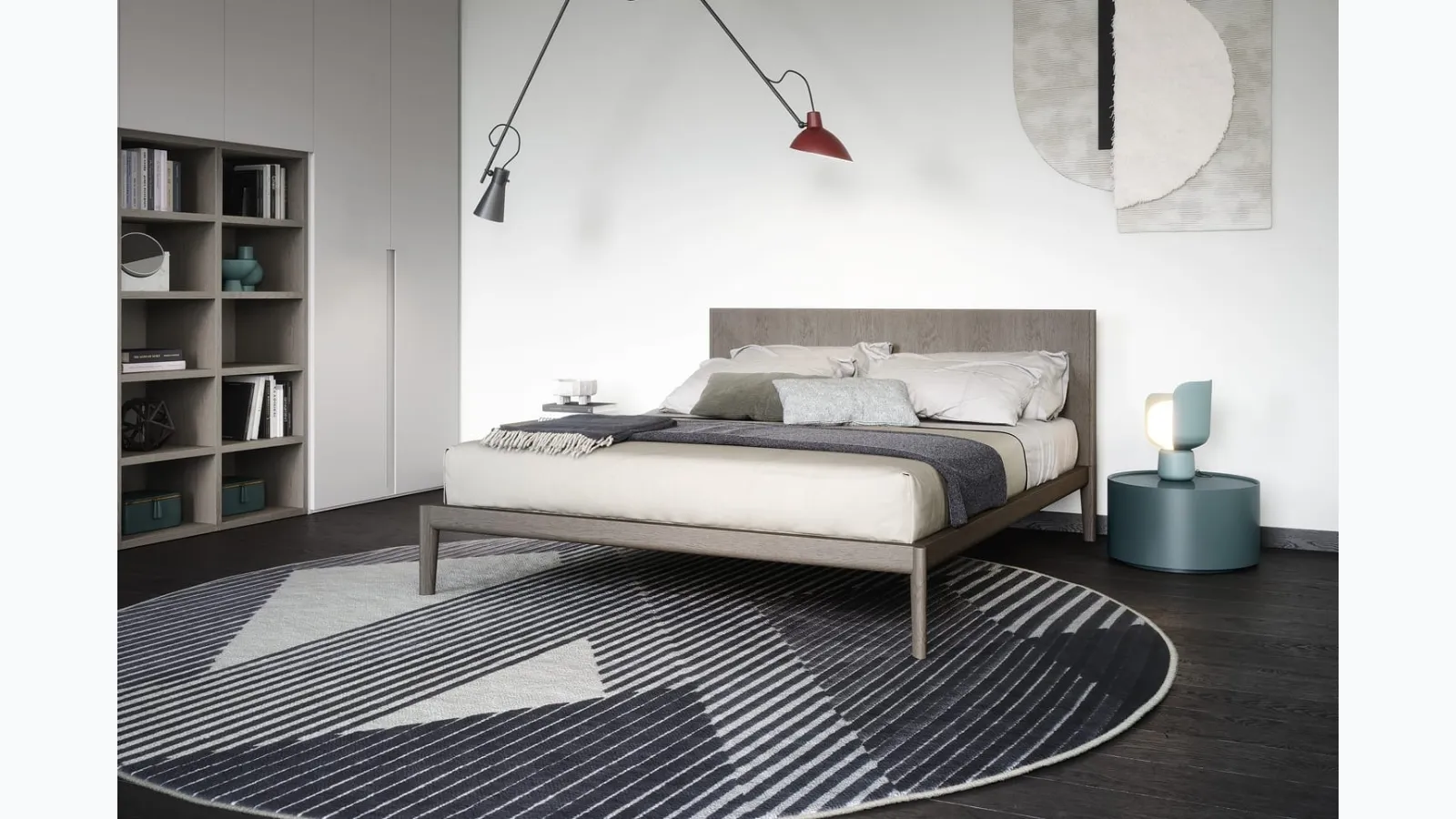 Letto Neos in Rovere di Novamobili